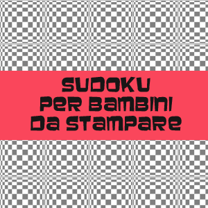 Un sudoku per bambini da stampare - Iltuocruciverba