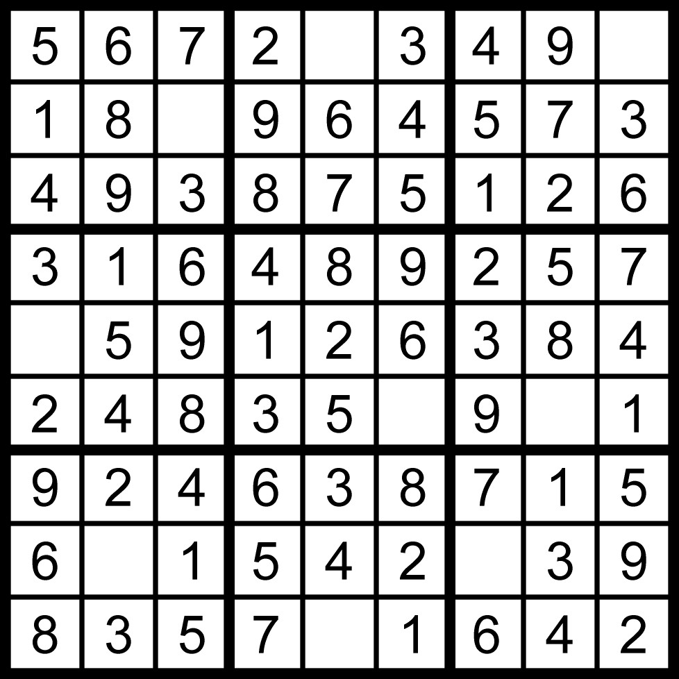 Sudoku per bambini e ragazzi a livelli di difficoltà crescente