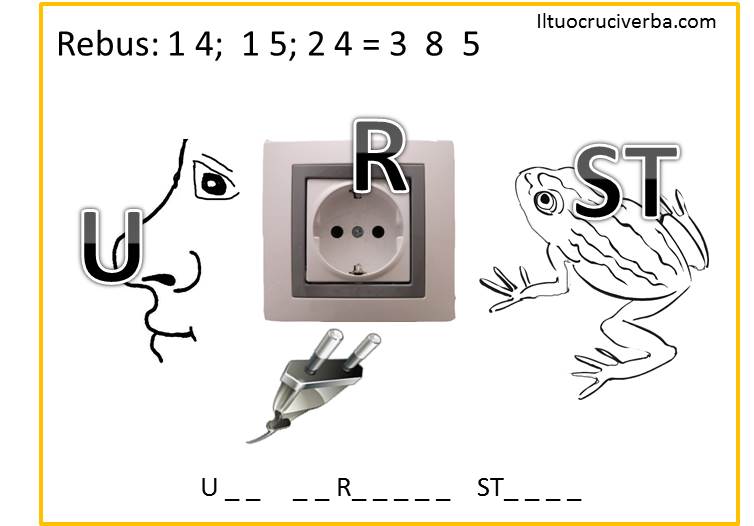 Rebus da stampare per bambini: numero 10 - Iltuocruciverba