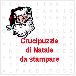 Enigmistica Per Bambini Crucipuzzle Sul Natale Iltuocruciverba