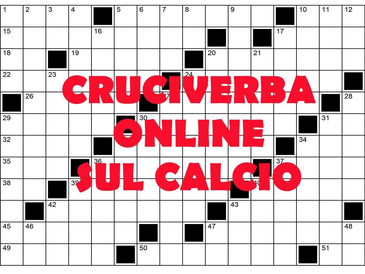 maurizio allenatore di calcio cruciverba