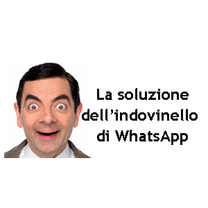 La Soluzione Dell Indovinello Di Whatsapp E Mr Bean Iltuocruciverba