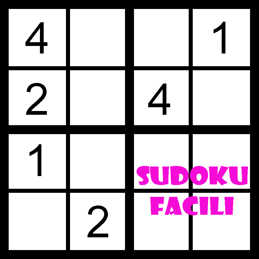 sudoku facili per bambini da stampare
