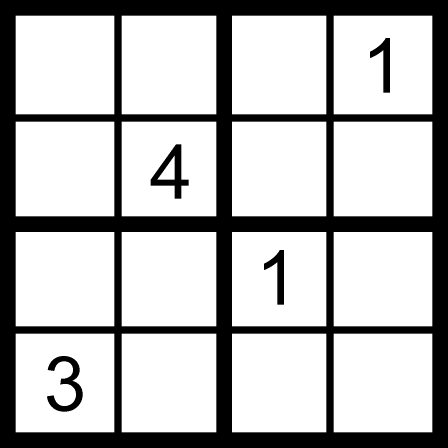 Sudoku per Bambini: 90 Schemi Facili 4x4 da Stampare  Fogli di esercizi di  matematica, Bambini della scuola, 4x4