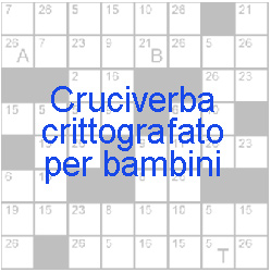 Parole crociate facili per bambini