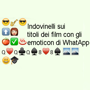 titoli film con emoticon