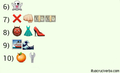 emoji con i titoli dei film