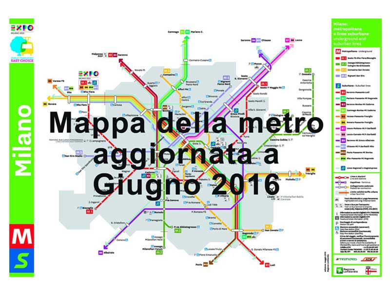 La Mappa Della Metro Di Milano E Il Crucipuzzle Da Stampare