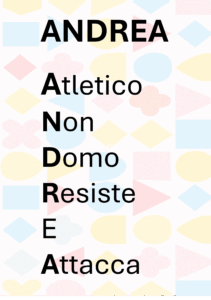 frase con il nome Andra