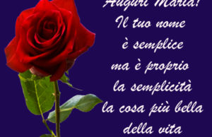 Immagini di auguri a Maria per WhatsApp