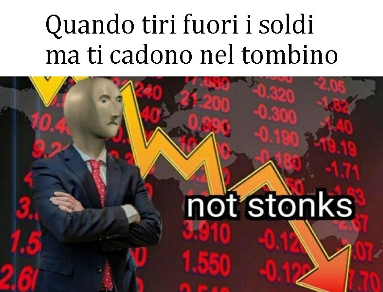 il significato di stonks