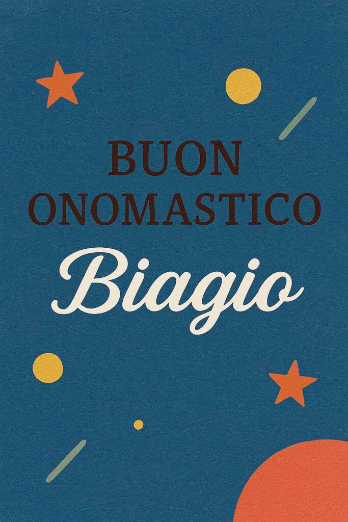 biagio onomastico auguri immagine