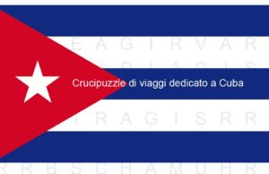 Crucipuzzle di viaggi dedicato a Cuba