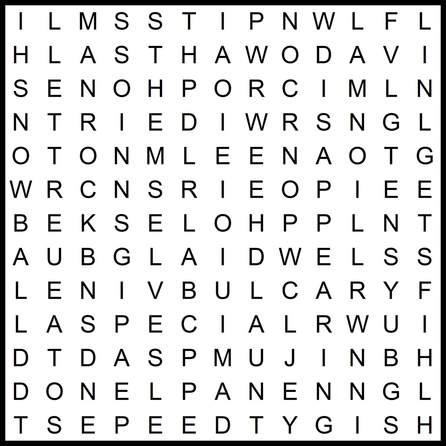 Un crucipuzzle in inglese da stampare Iltuocruciverba Un crucipuzzle in inglese da stampare Iltuocruciverba