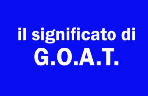 significato di goat