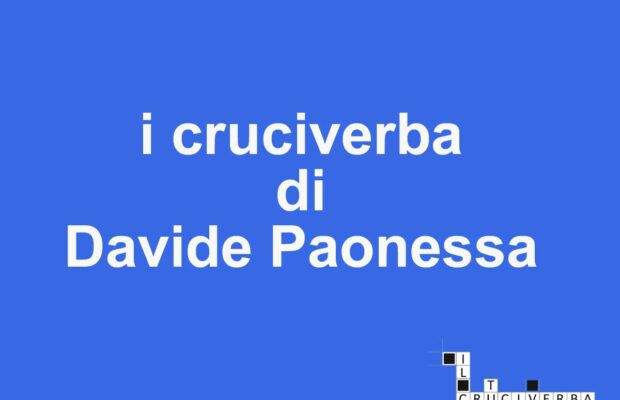 i cruciverba online di Davide Paonessa