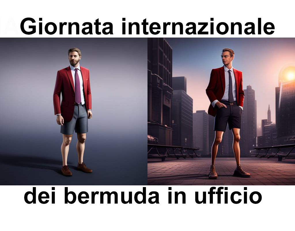 bermuda in ufficio