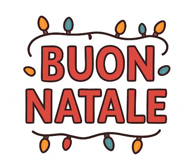 GIF di Natale divertente con scritta Buon Natale