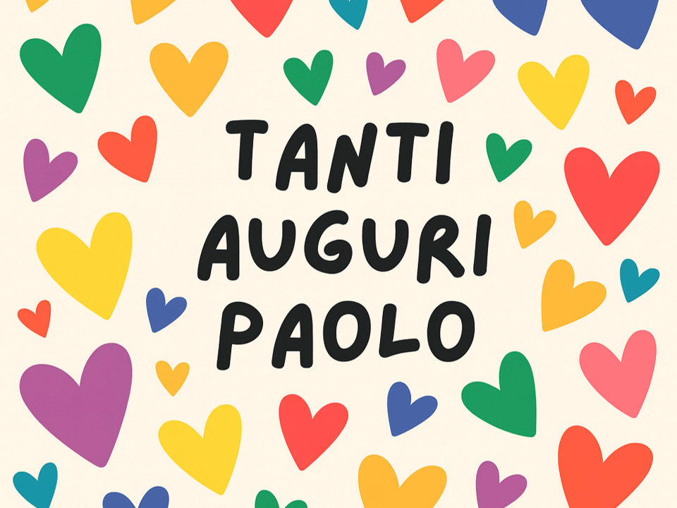 immagini di auguri a paolo