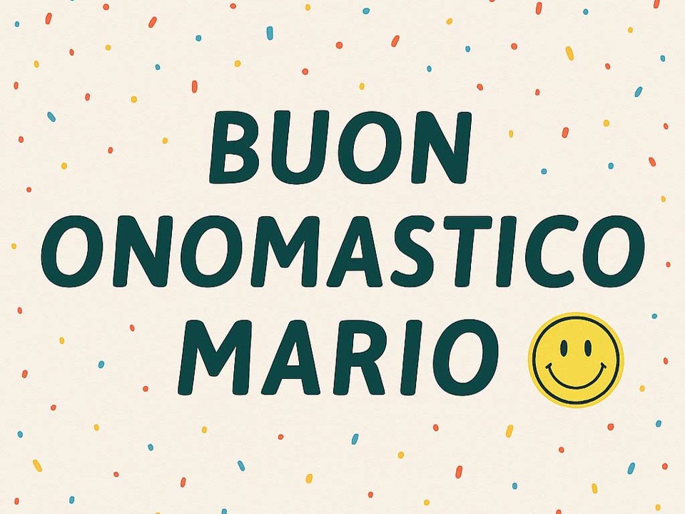 immagini di auguri per mario