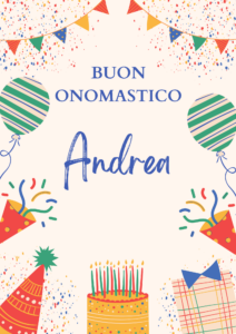 auguri Andrea immagini WhatsApp
