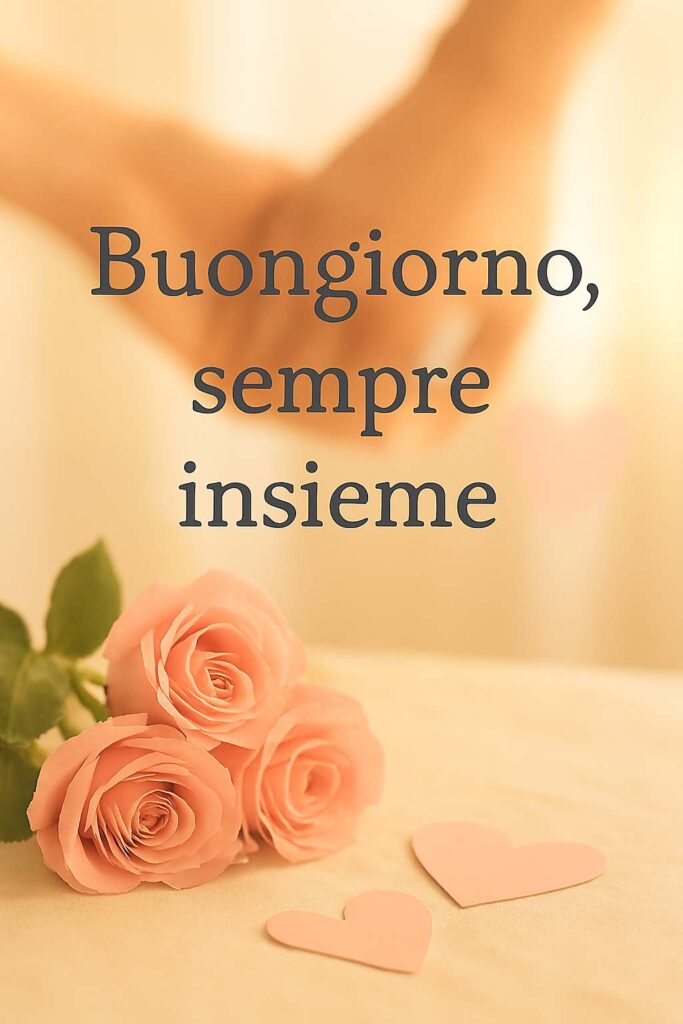 Immagini buongiorno WhatsApp nuove romantiche.