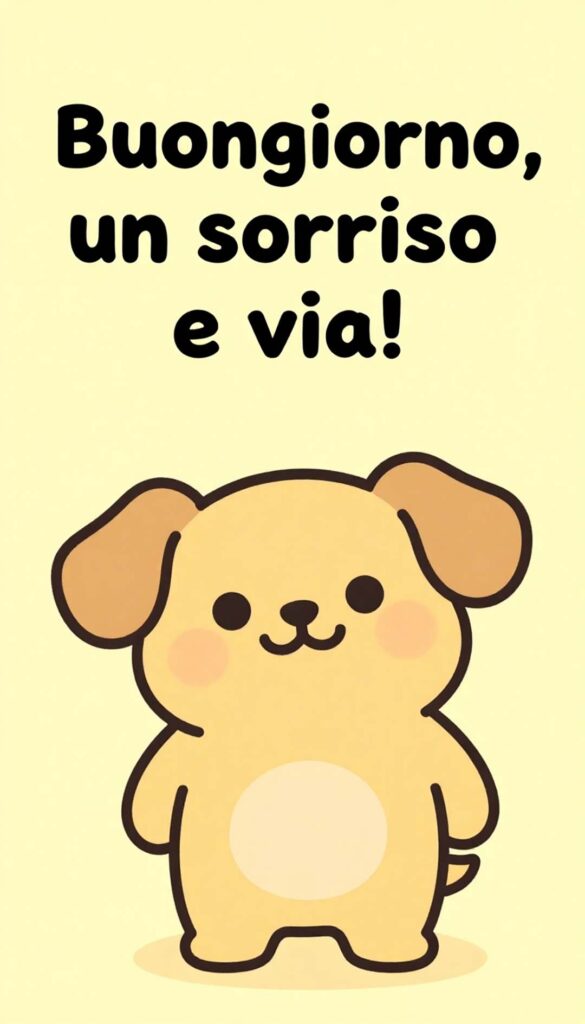 Immagini buongiorno WhatsApp simpatiche e divertenti.