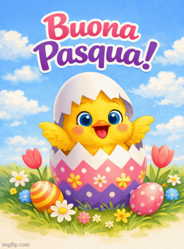 gif animata per pasqua da mandare con whatsapp